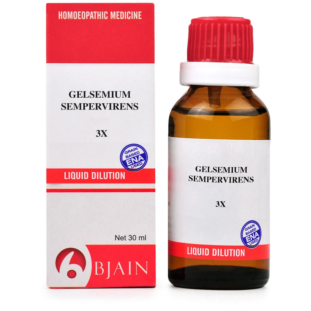 B Jain Gelsemium Sempervirens 3X (30ml)