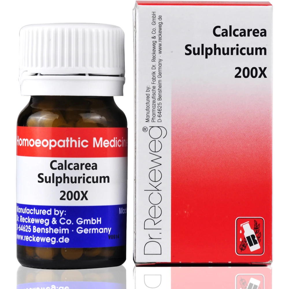Dr. Reckeweg Calcarea Sulphuricum 200X (20g) Dr. Reckeweg Calcarea Sulphuricum 200X (20g)