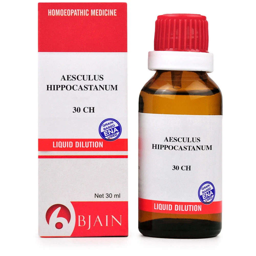 B Jain Aesculus Hippocastanum 30 CH (30ml) B Jain Aesculus Hippocastanum 30 CH (30ml)