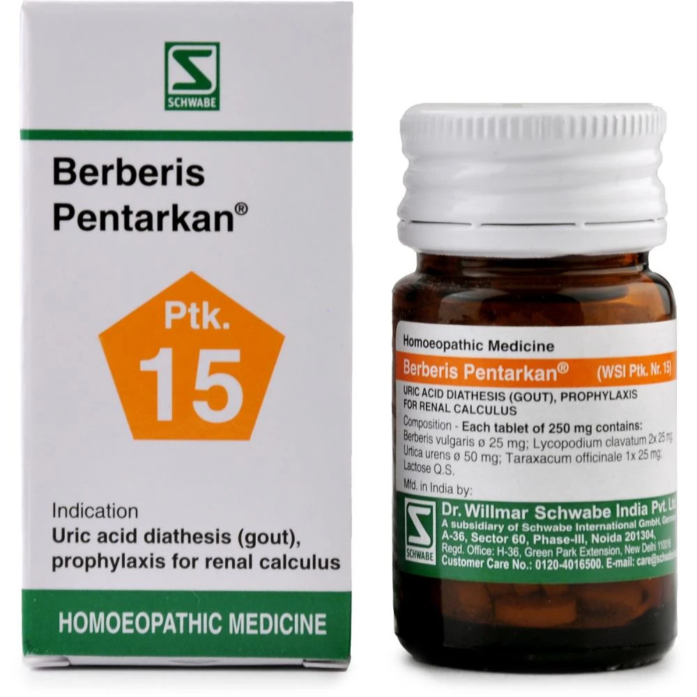 Willmar Schwabe India Berberis Pentarkan (20g) Willmar Schwabe India Berberis Pentarkan (20g)