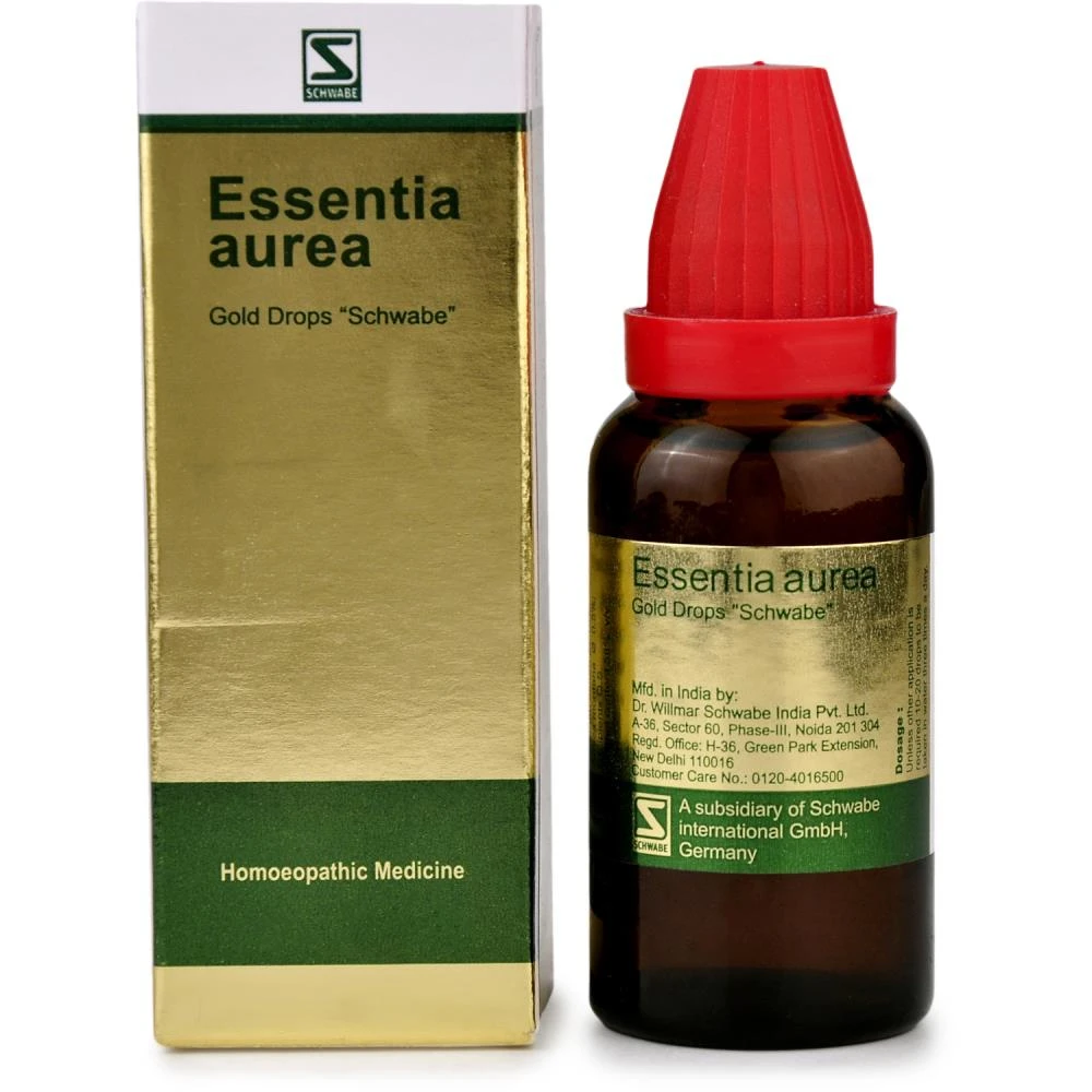 Willmar Schwabe India Essentia Aurea Drops (30ml) Willmar Schwabe India Essentia Aurea Drops (30ml)