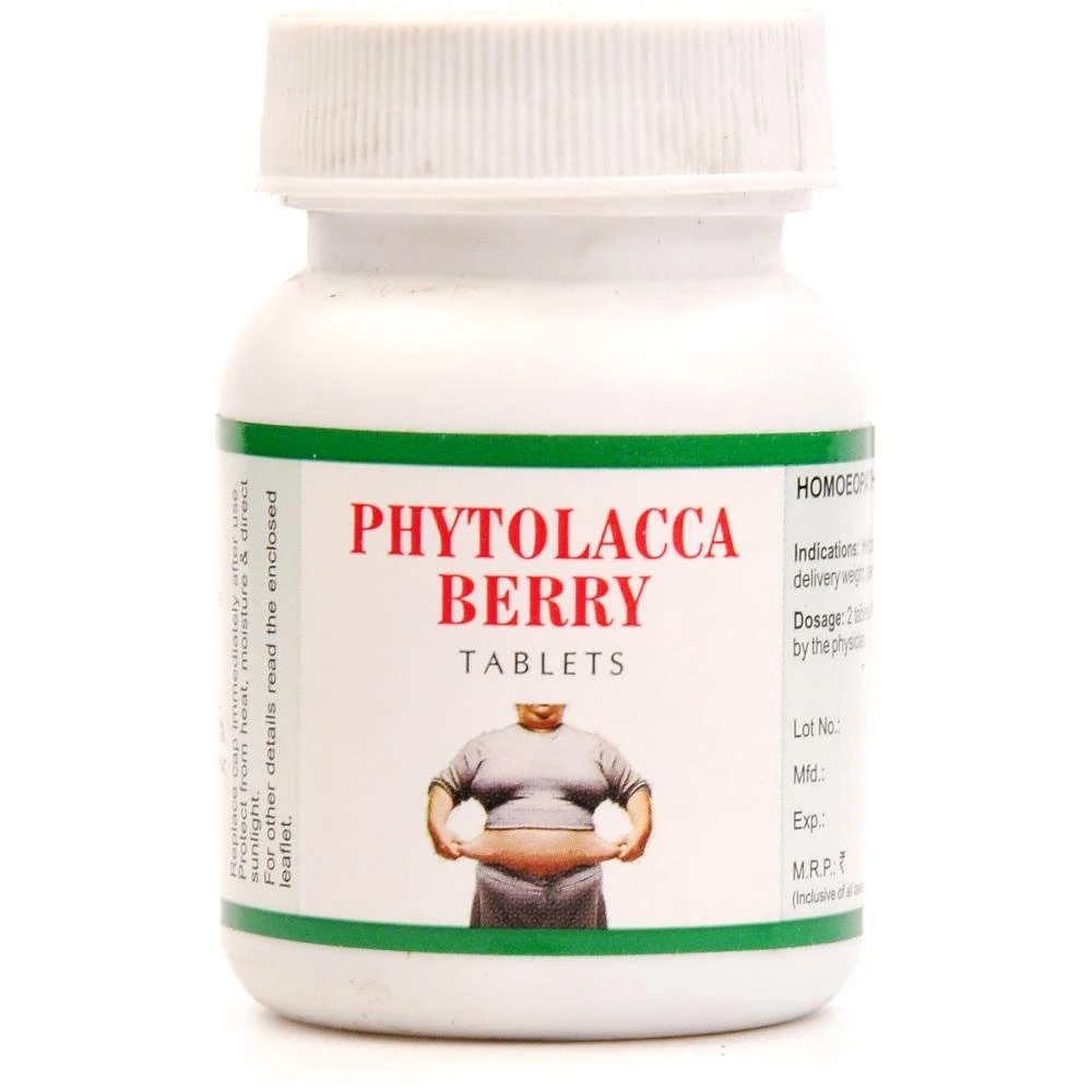 Bakson Phytolacca Berry Tablets (75tab)