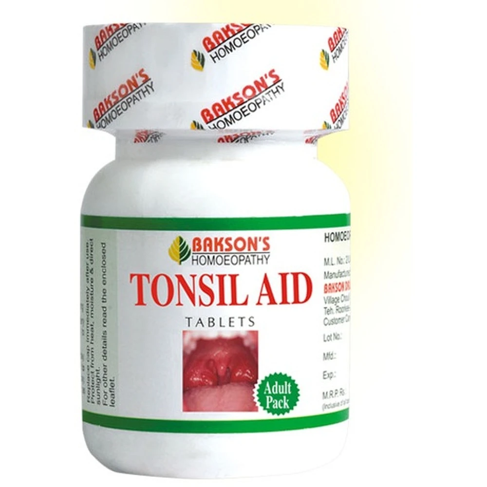 Bakson Tonsil Aid Tablets (75tab) Bakson Tonsil Aid Tablets (75tab)