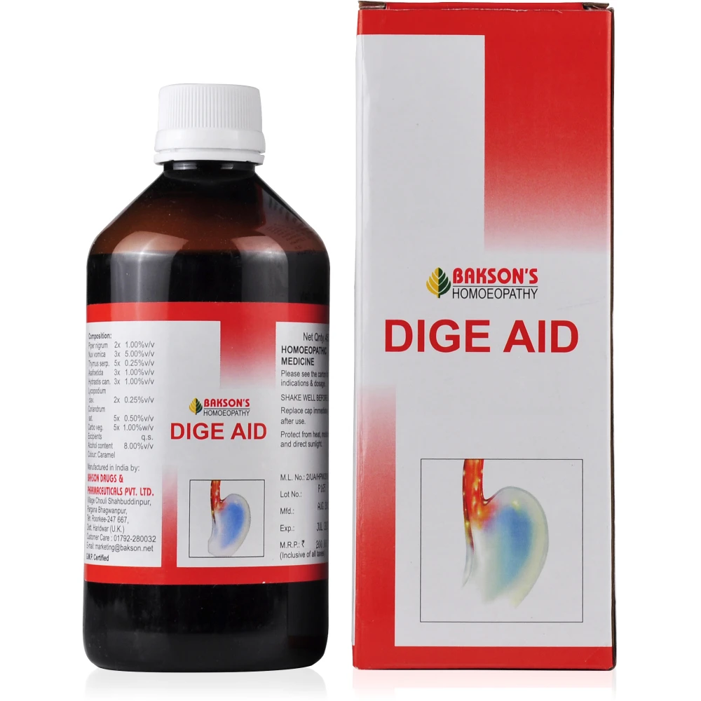 Bakson Dige Aid Syrup (450ml) Bakson Dige Aid Syrup (450ml)