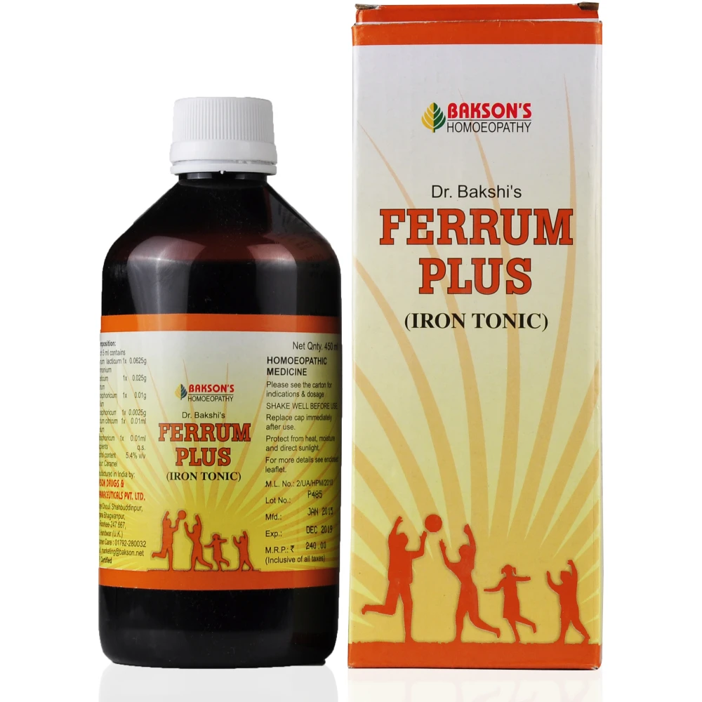Bakson Ferrum Plus Tonic (450ml)