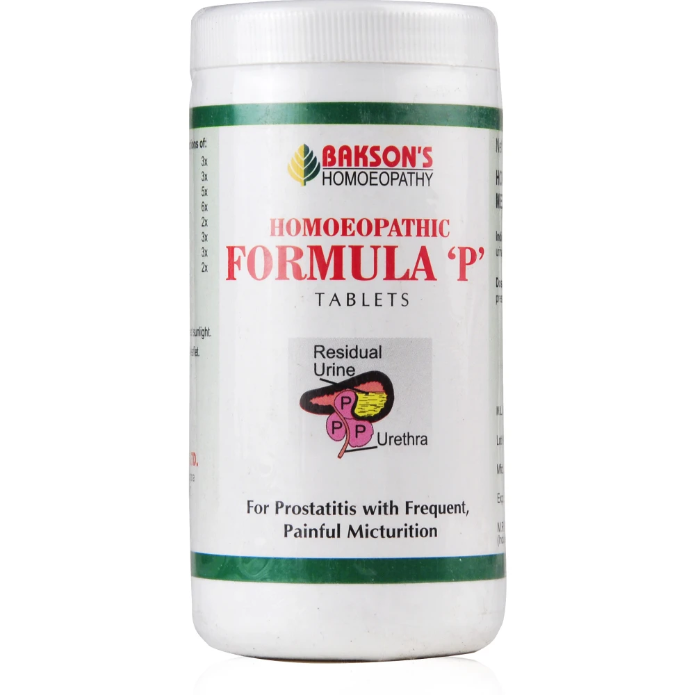 Bakson Formula P Tablets (200tab) Bakson Formula P Tablets (200tab)