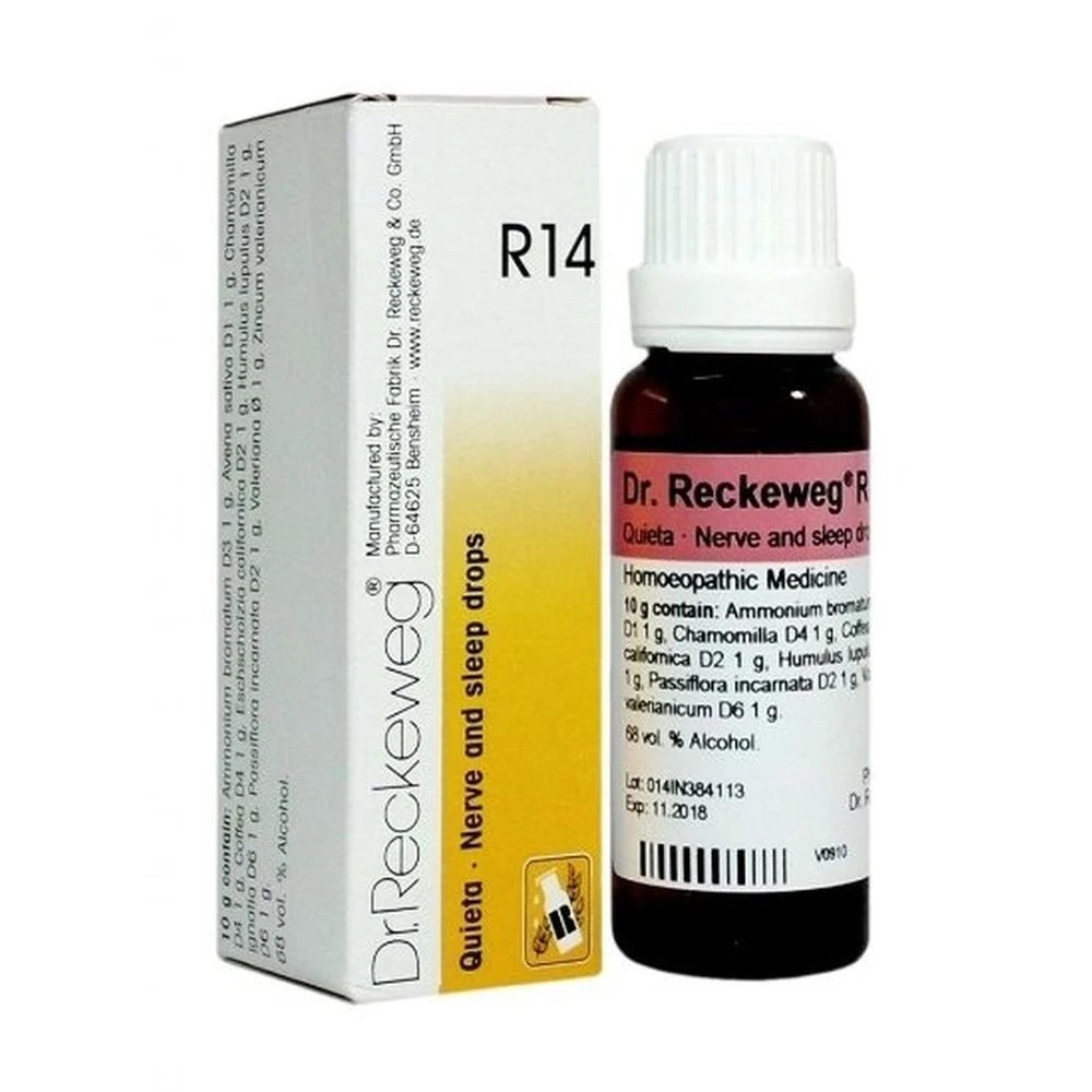 Dr. Reckeweg R14 (Quieta) (22ml) Dr. Reckeweg R14 (Quieta) (22ml)