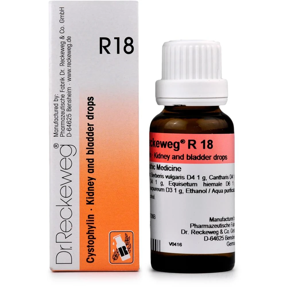 Dr. Reckeweg R18 (Cystophylin) (22ml) Dr. Reckeweg R18 (Cystophylin) (22ml)