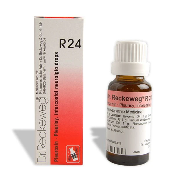 Dr. Reckeweg R24 (Pleurasin) (22ml) Dr. Reckeweg R24 (Pleurasin) (22ml)