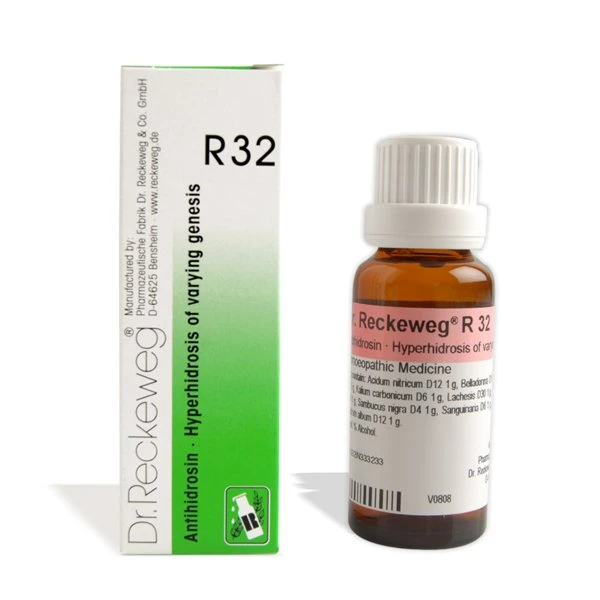 Dr. Reckeweg R32 (Antihidrosin) (22ml) Dr. Reckeweg R32 (Antihidrosin) (22ml)