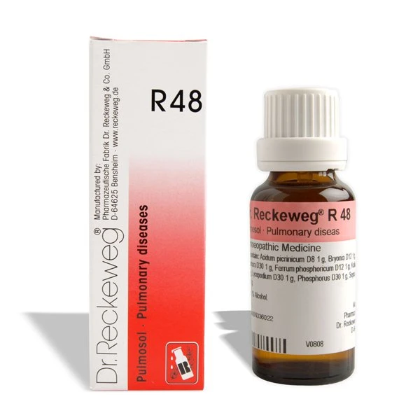 Dr. Reckeweg R48 (Pulmosol) (22ml) Dr. Reckeweg R48 (Pulmosol) (22ml)