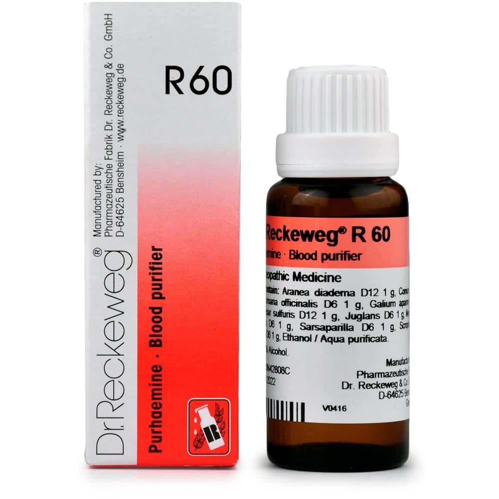 Dr. Reckeweg R60 (Purhaemine) (22ml) Dr. Reckeweg R60 (Purhaemine) (22ml)