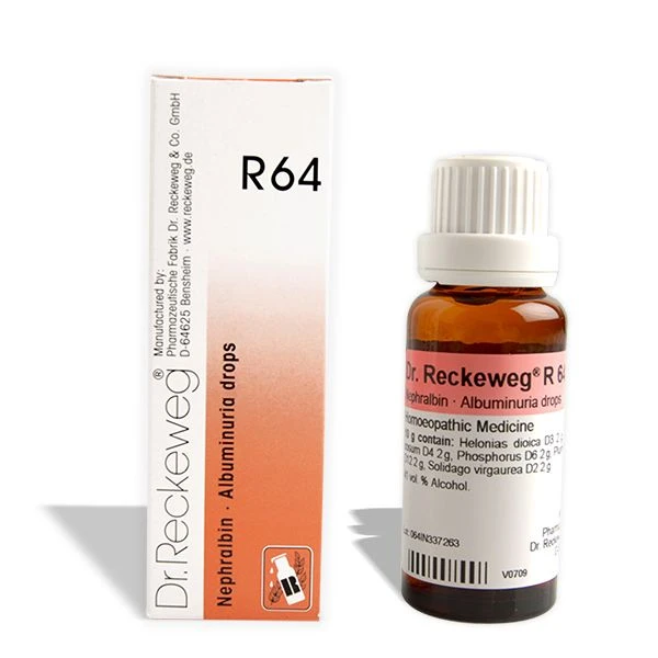 Dr. Reckeweg R64 (Nephralbin) (22ml) Dr. Reckeweg R64 (Nephralbin) (22ml)