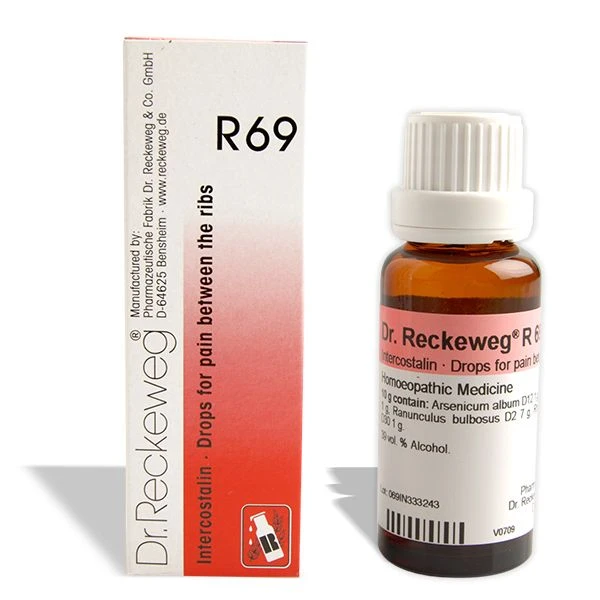 Dr. Reckeweg R69 (Intercostalin) (22ml) Dr. Reckeweg R69 (Intercostalin) (22ml)