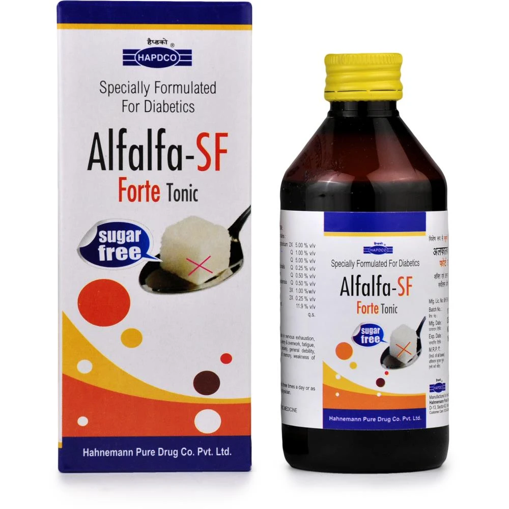 Hapdco Alfalfa SF Forte Tonic (Sugar Free) (200ml) Hapdco Alfalfa SF Forte Tonic (Sugar Free) (200ml)