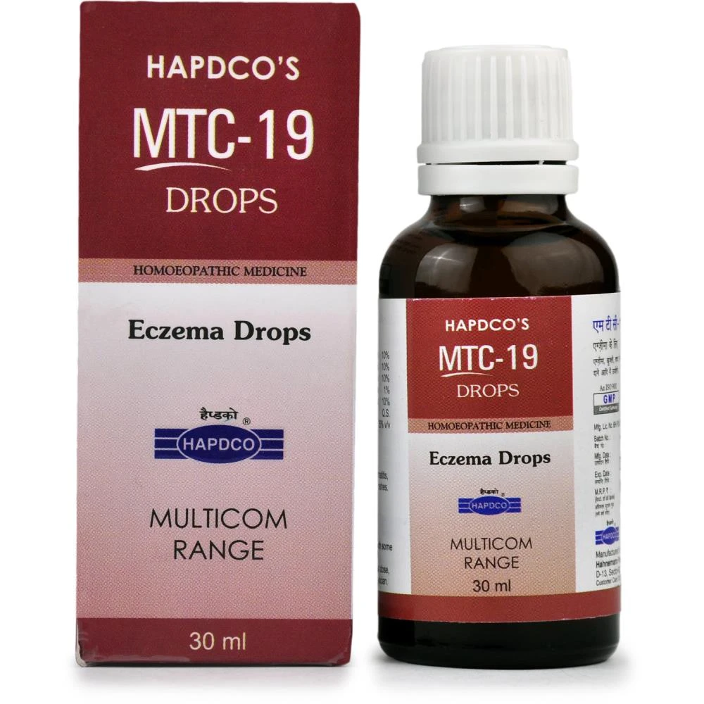 Hapdco MTC-19 (Eczema Drops) (30ml) Hapdco MTC-19 (Eczema Drops) (30ml)