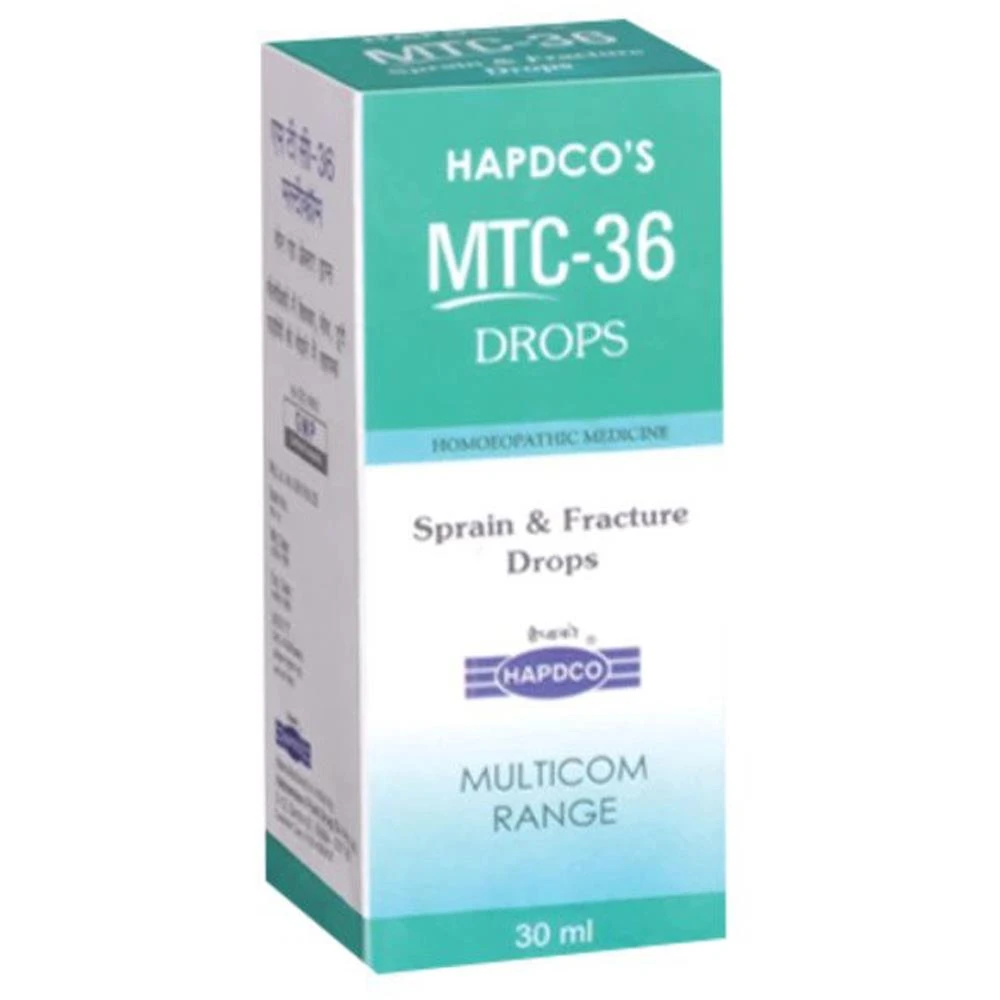 Hapdco MTC-36 (Sprain & Fracture Drops) (30ml) Hapdco MTC-36 (Sprain & Fracture Drops) (30ml)