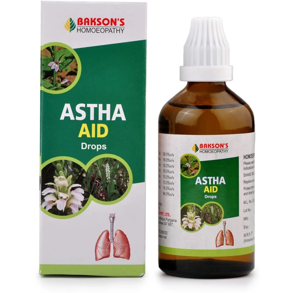 Bakson Astha Aid Drops (100ml) Bakson Astha Aid Drops (100ml)