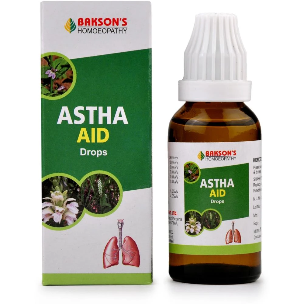 Bakson Astha Aid Drops (30ml) Bakson Astha Aid Drops (30ml)