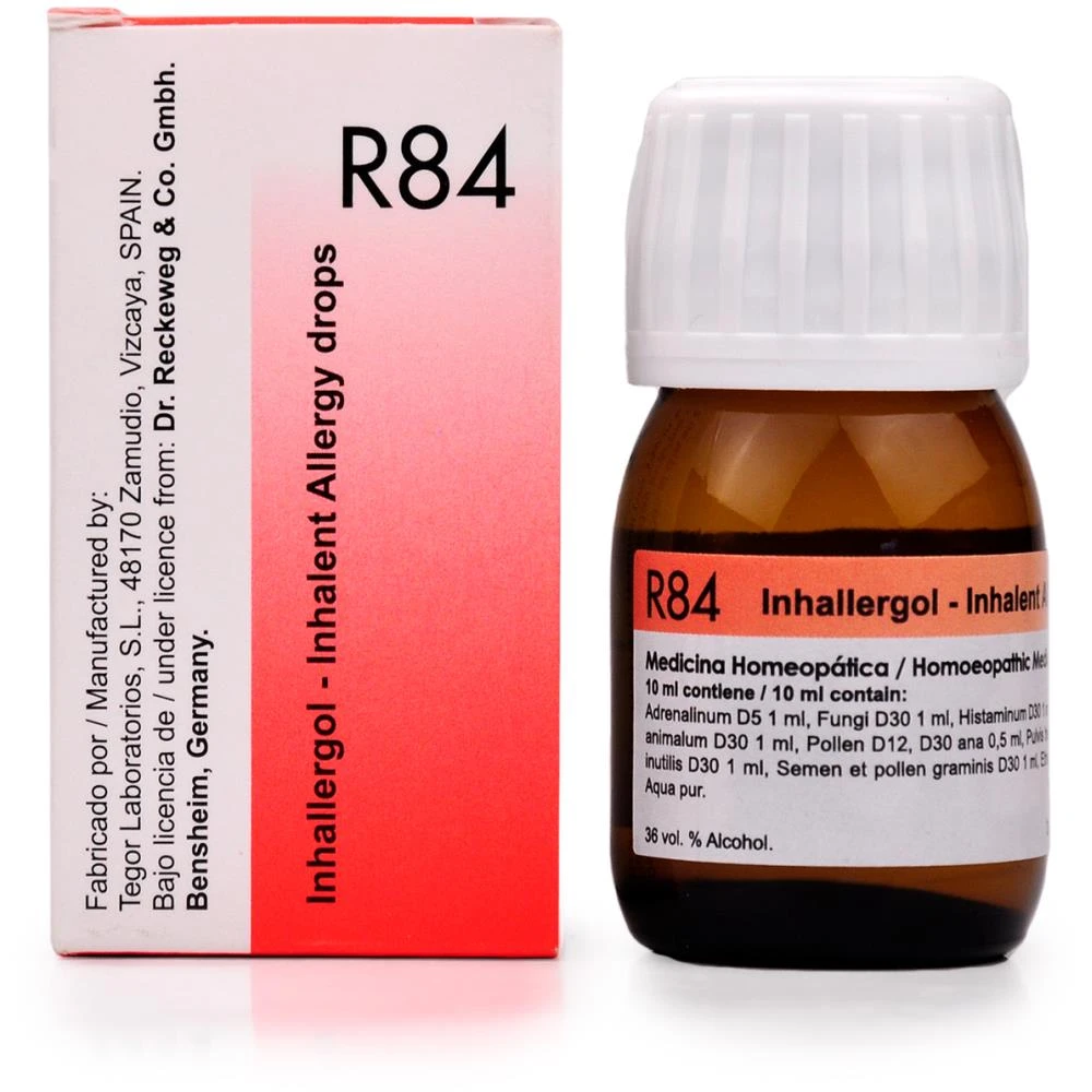 Dr. Reckeweg R84 (Inhallergol) (30ml) Dr. Reckeweg R84 (Inhallergol) (30ml)