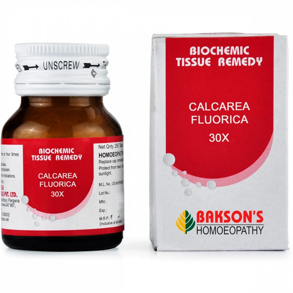 Bakson Calcarea Fluorica 30X (25g) Bakson Calcarea Fluorica 30X (25g)