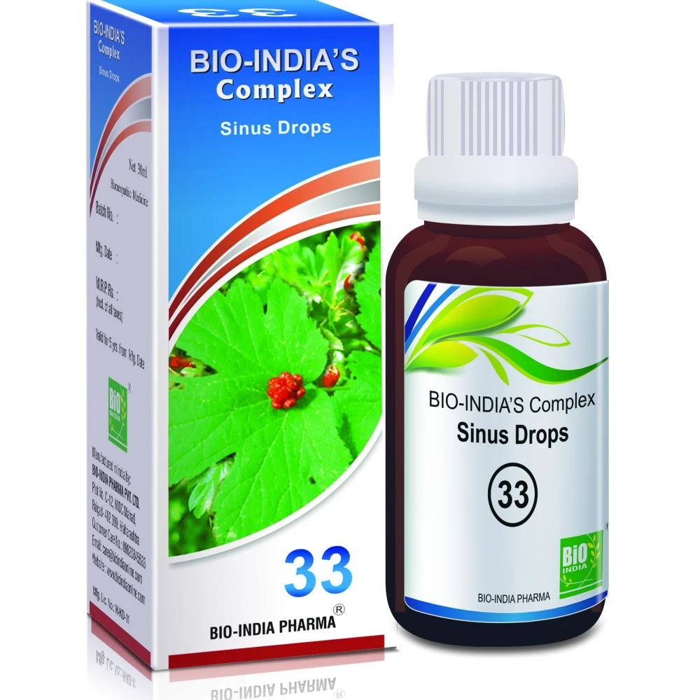 Bio India Sinus Drops (30ml)