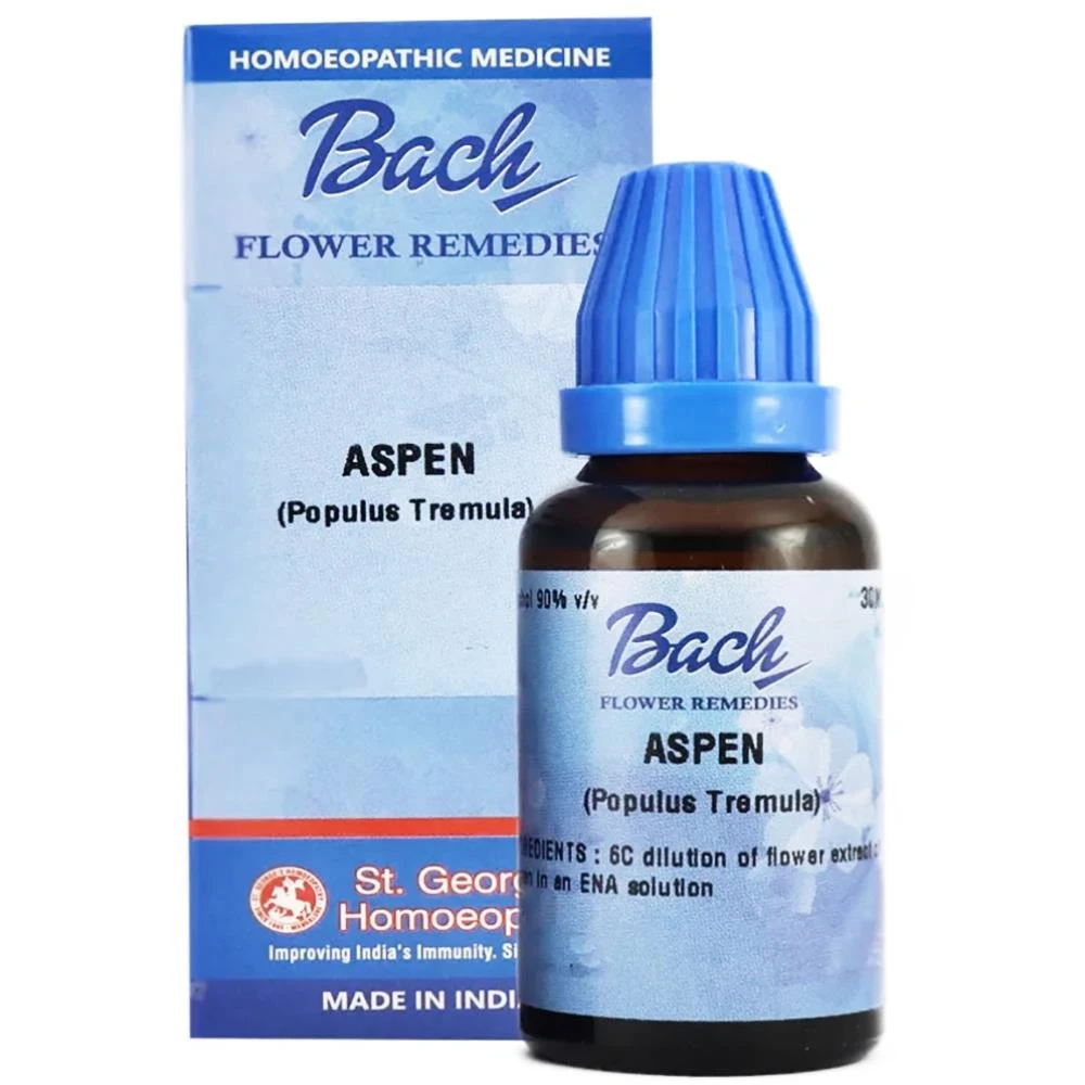 St. George Bach Flower Aspen (30ml) St. George Bach Flower Aspen (30ml)