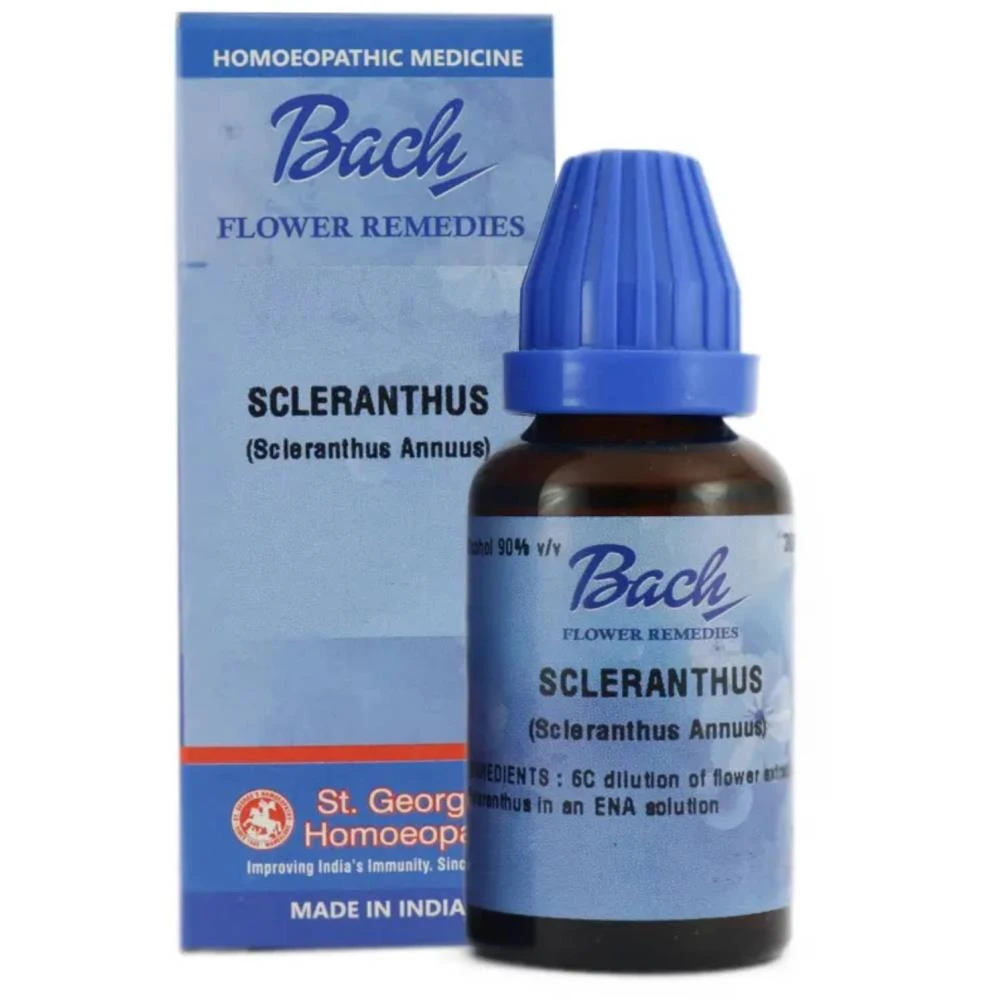 St. George Bach Flower Scleranthus (30ml) St. George Bach Flower Scleranthus (30ml)