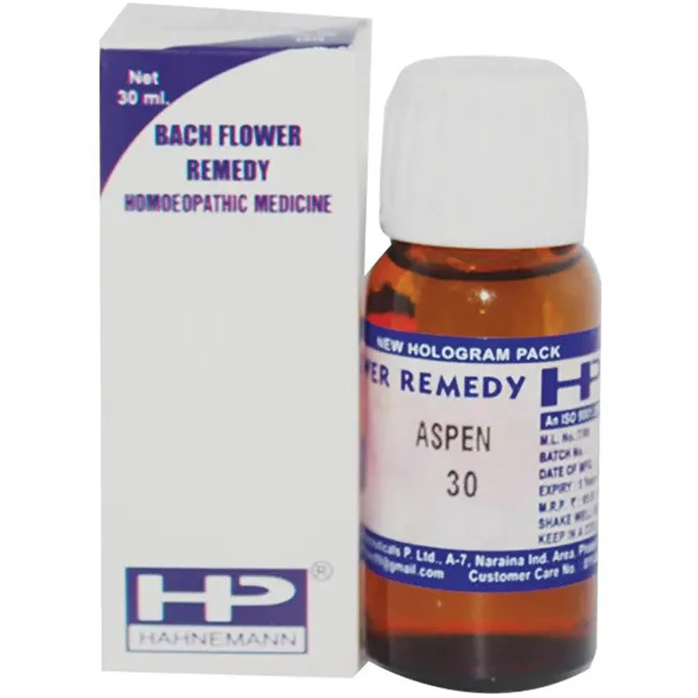 Hahnemann Bach Flower Remedy Aspen (30ml)