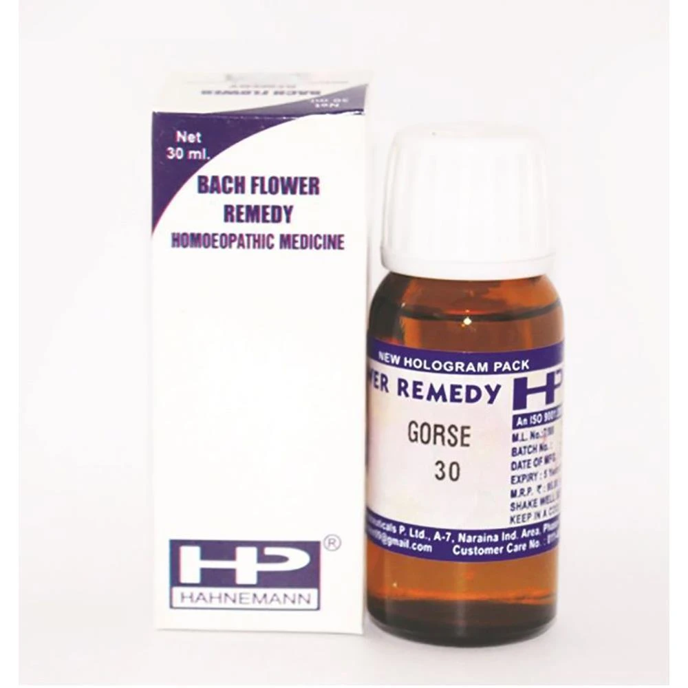 Hahnemann Bach Flower Remedy Gorse (30ml) Hahnemann Bach Flower Remedy Gorse (30ml)