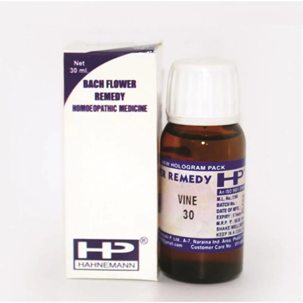 Hahnemann Bach Flower Remedy Vine (30ml) Hahnemann Bach Flower Remedy Vine (30ml)