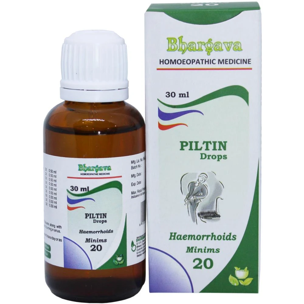 Dr. Bhargava Piltin Drops(Minims 20) (30ml) Dr. Bhargava Piltin Drops(Minims 20) (30ml)