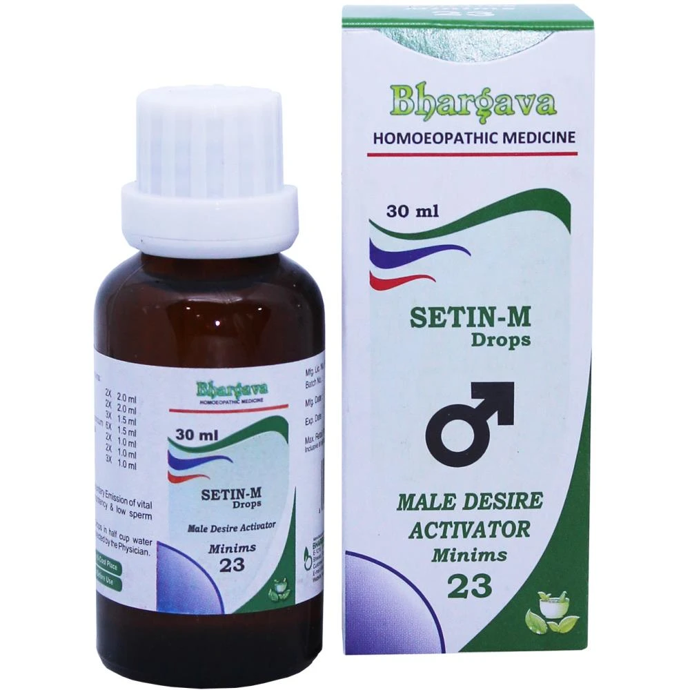 Dr. Bhargava Setin-M Drops(Minims 23) (30ml) Dr. Bhargava Setin-M Drops(Minims 23) (30ml)
