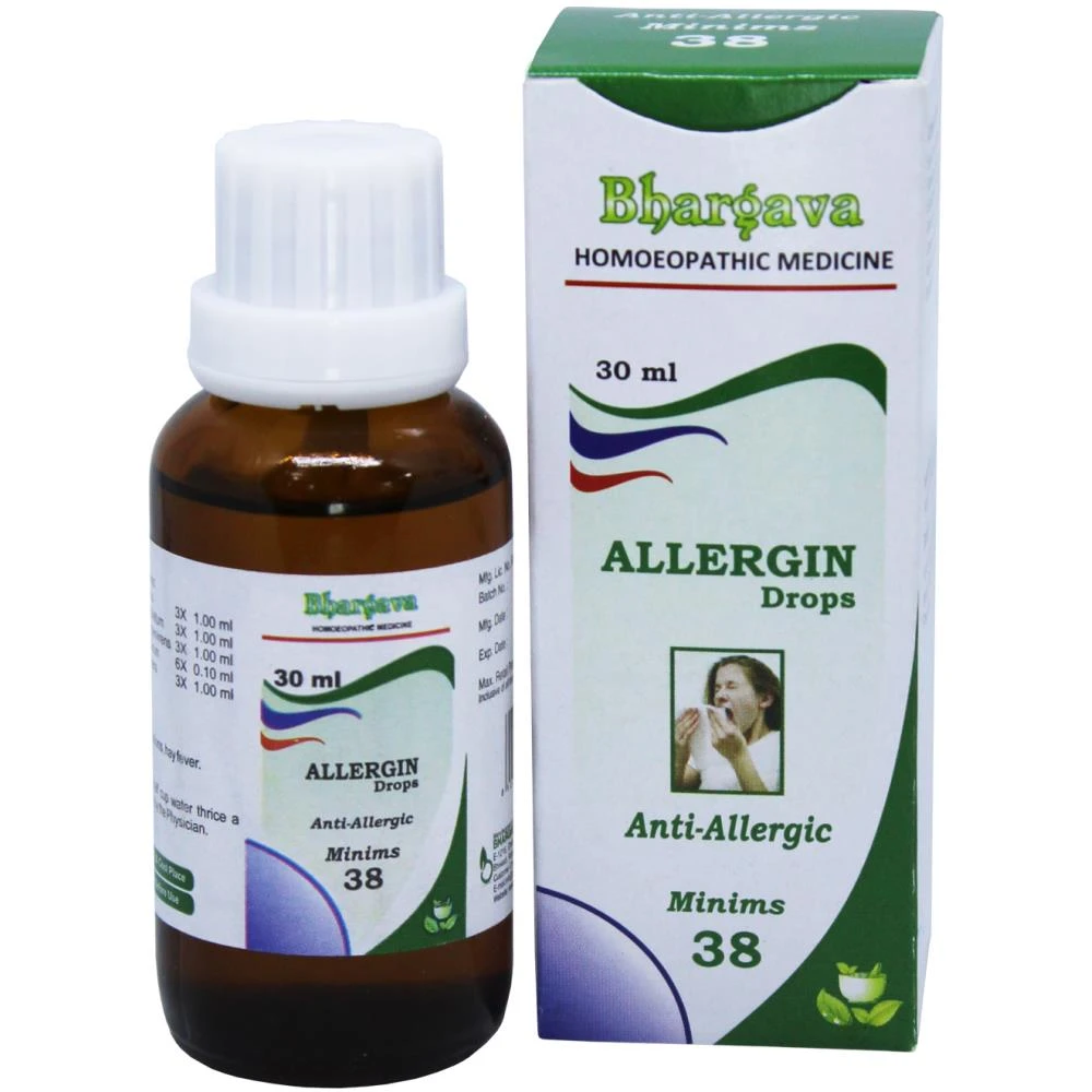 Dr. Bhargava Allergin Drops(Minims 38) (30ml)