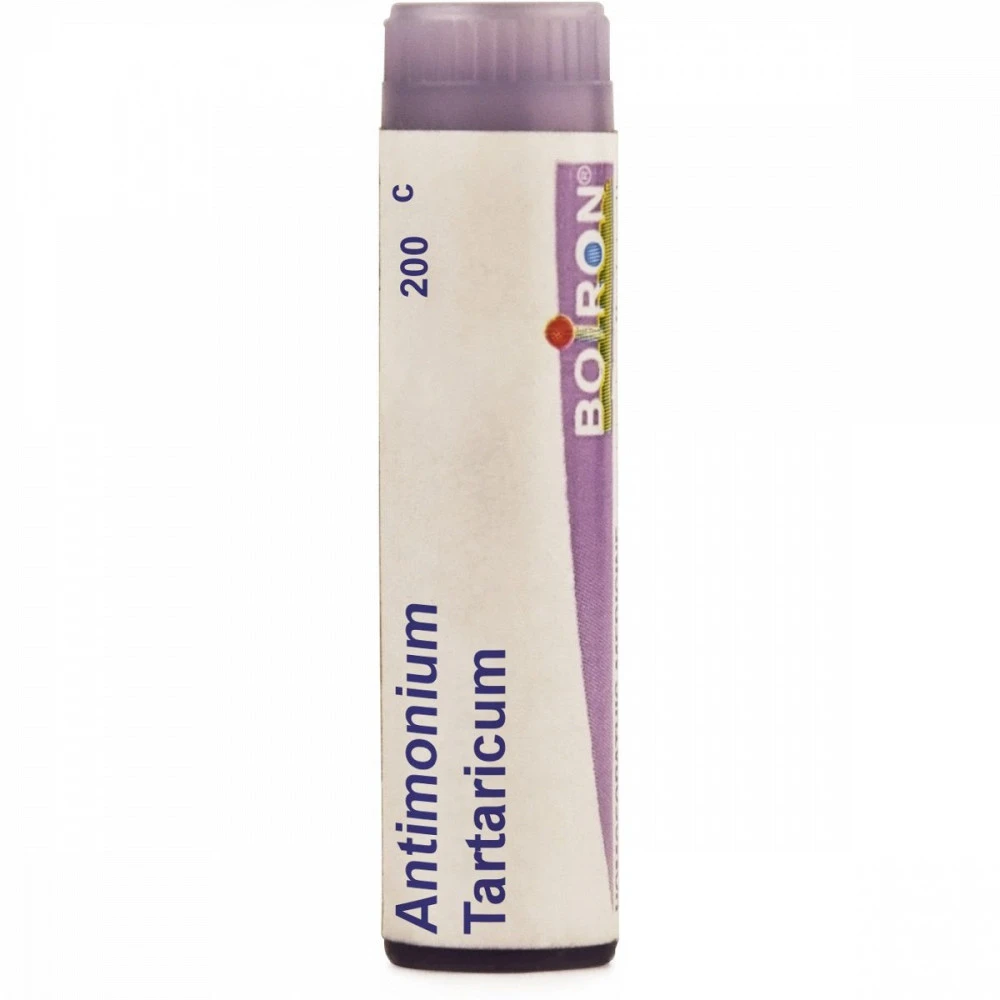 Boiron Antimonium Tartaricum Multi Dose Pellets 200 CH (4g) Boiron Antimonium Tartaricum Multi Dose Pellets 200 CH (4g)