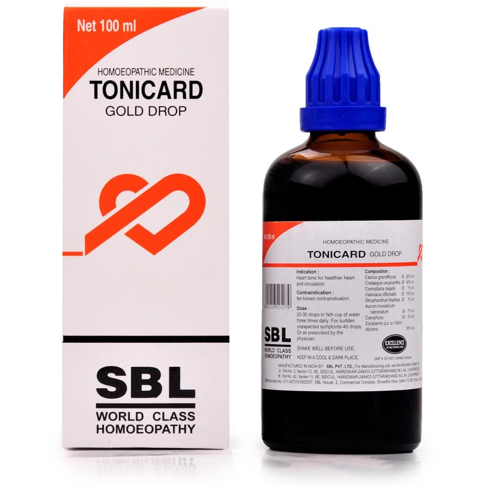 SBL Tonicard Drops (100ml) SBL Tonicard Drops (100ml)