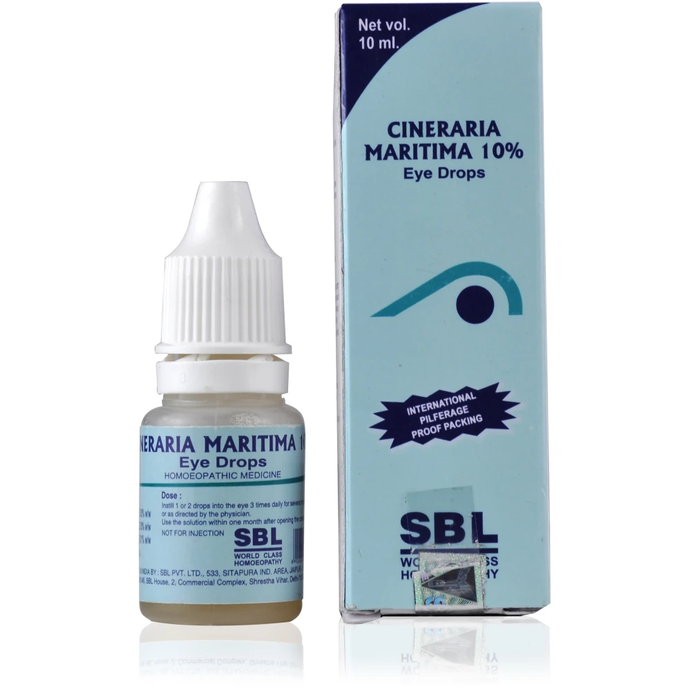 SBL Cineraria Maritima Eye Drops (10ml) @16off