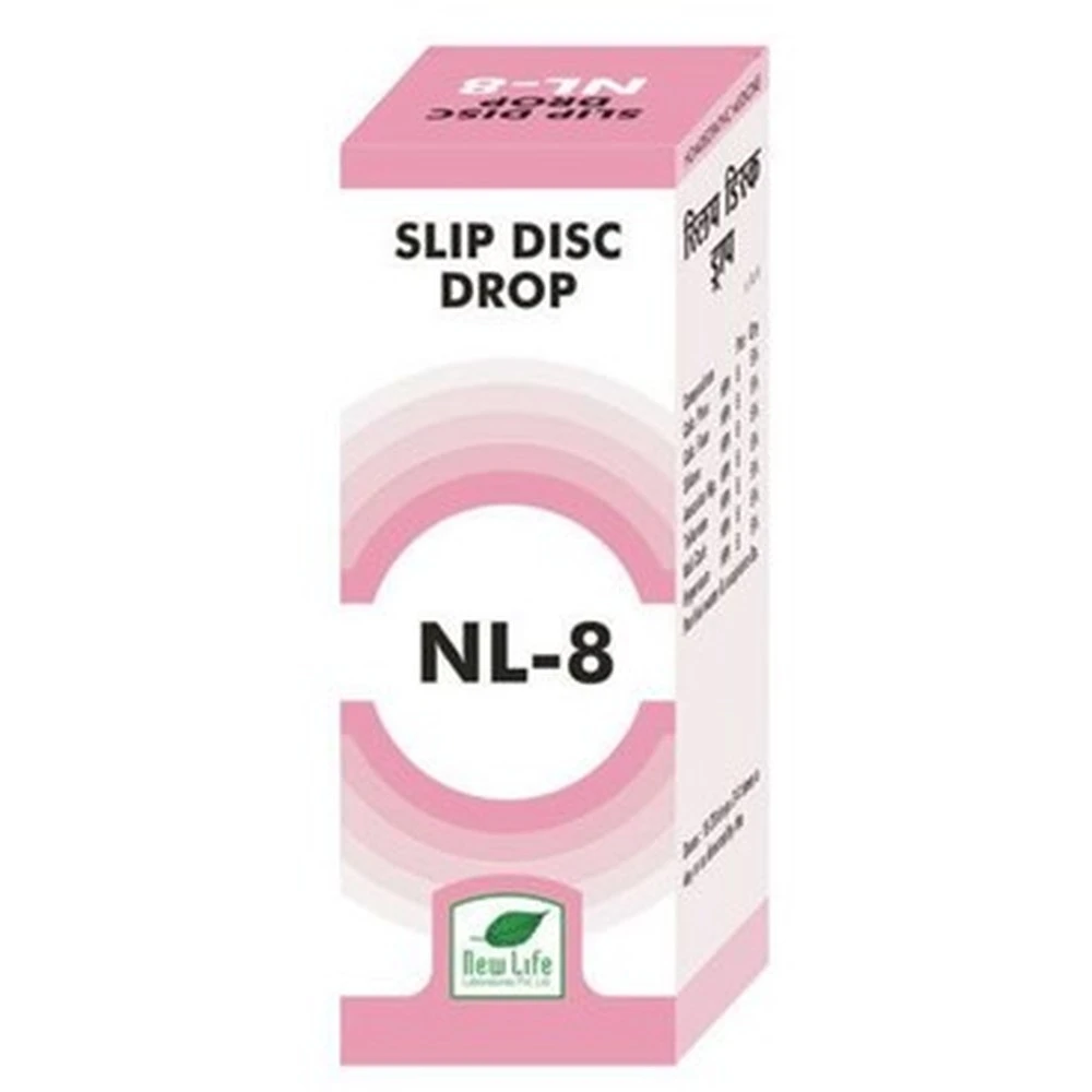 New Life NL-8 (Slip Disc Drops) (30ml) New Life NL-8 (Slip Disc Drops) (30ml)
