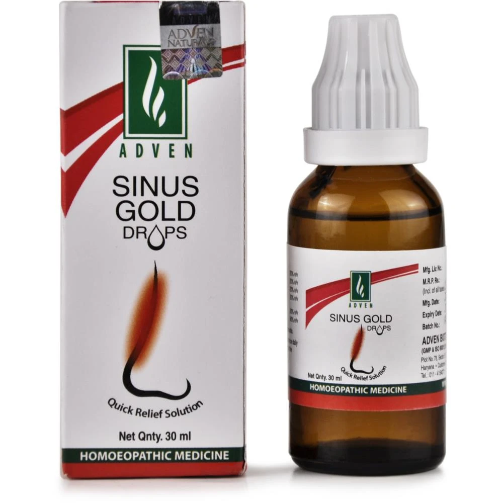 Adven Sinus Gold Drops (30ml) Adven Sinus Gold Drops (30ml)