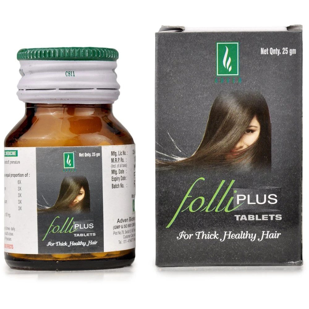Adven Folli Plus Tablet (25g) Adven Folli Plus Tablet (25g)