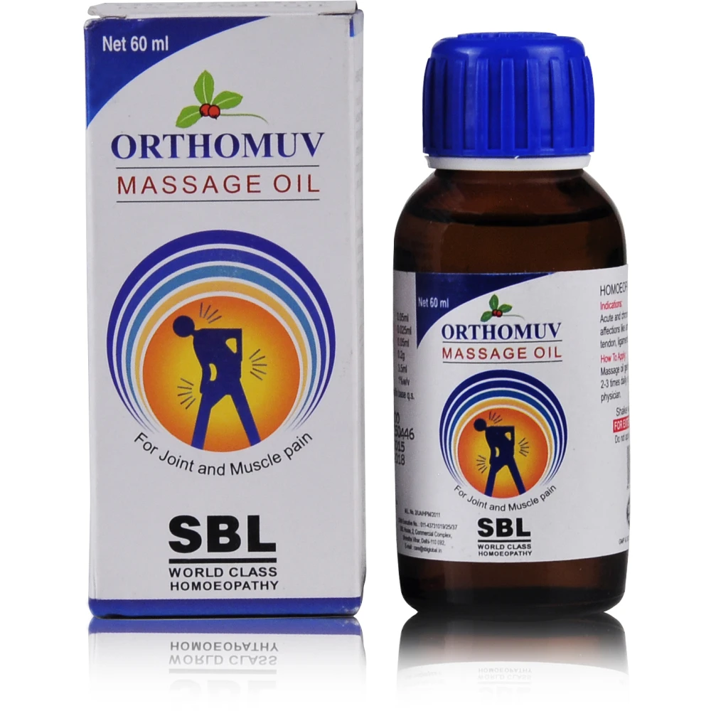 SBL Orthomuv Massage Oil (60ml) SBL Orthomuv Massage Oil (60ml)