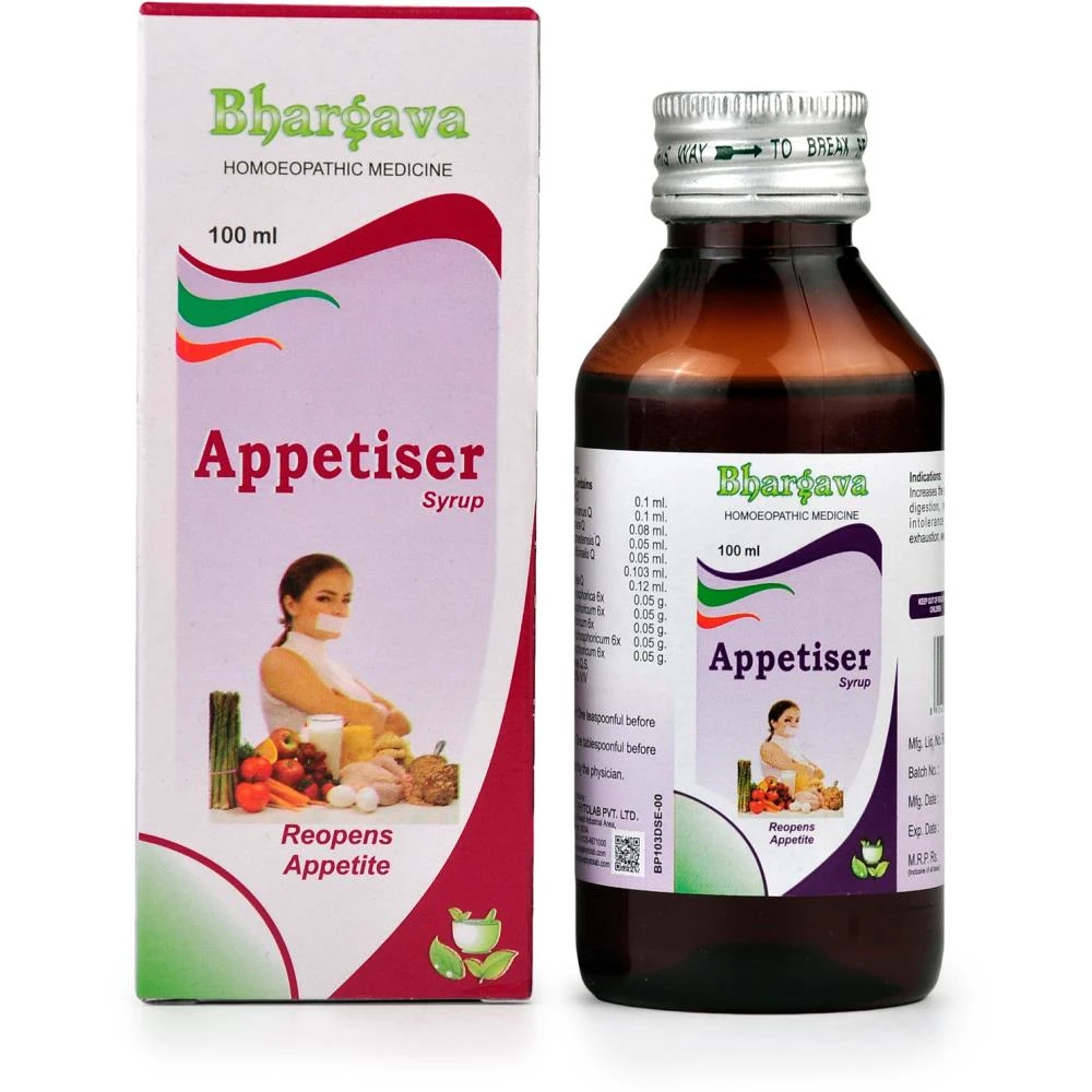 Dr. Bhargava Appetiser Syrup (100ml) Dr. Bhargava Appetiser Syrup (100ml)