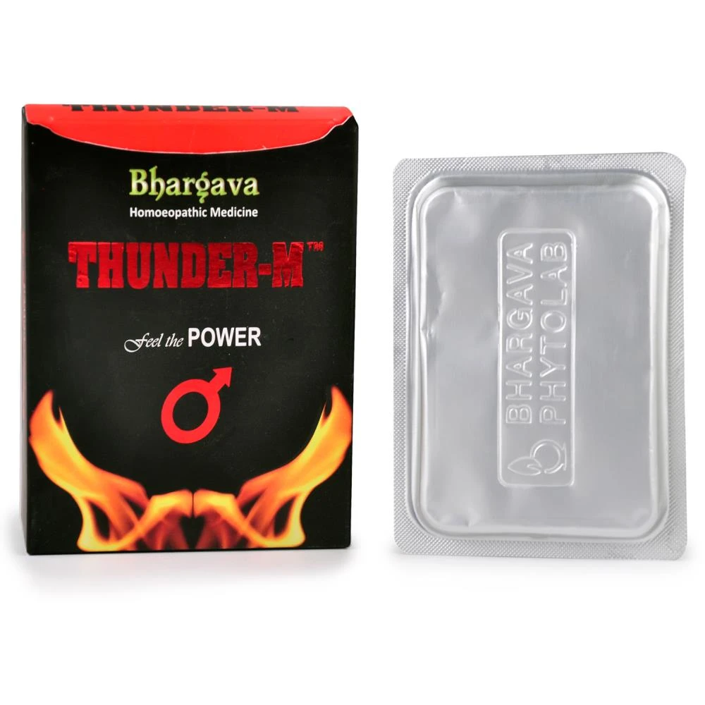 Dr. Bhargava Thunder M Tablet (30tab) Dr. Bhargava Thunder M Tablet (30tab)