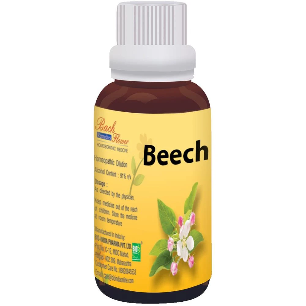 Bio India Bach Flower Beech (30ml) Bio India Bach Flower Beech (30ml)