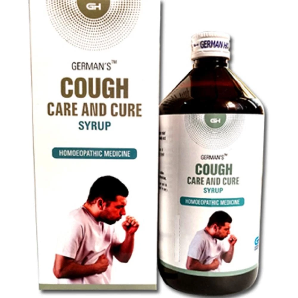 German Homeo Care & Cure Cough Syrup (60ml) German Homeo Care & Cure Cough Syrup (60ml)