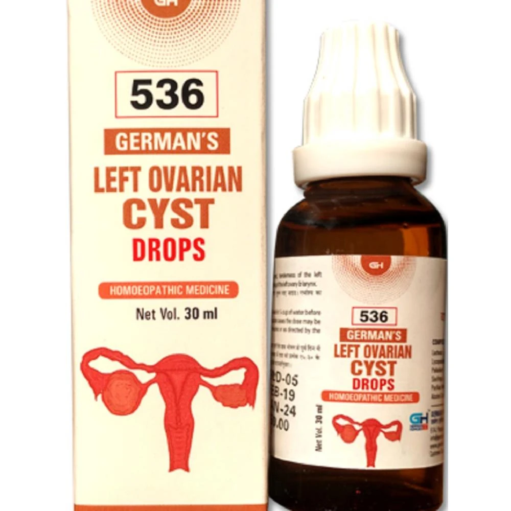 German Homeo Care & Cure Left O Drops 536 (30ml)