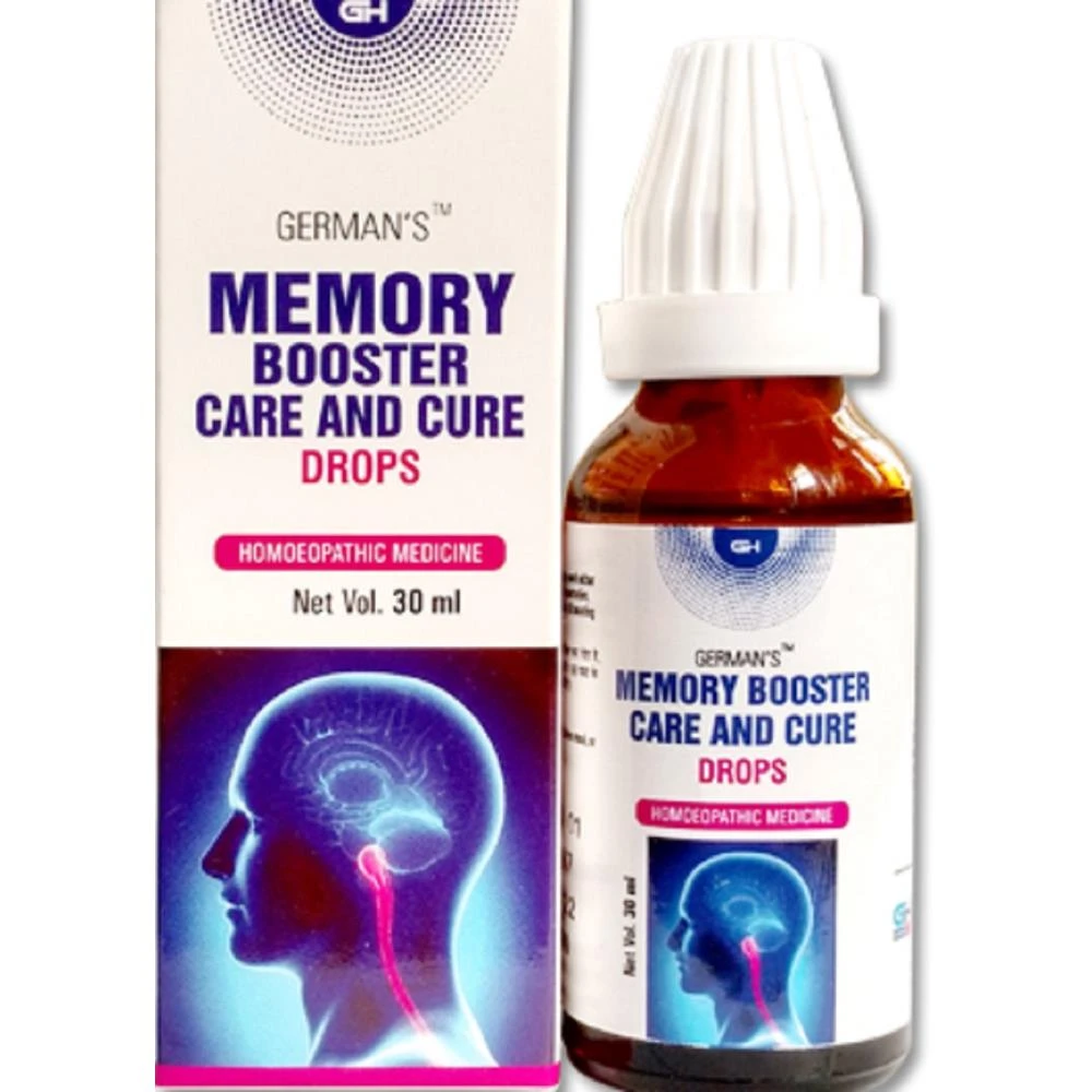 German Homeo Care & Cure Memory Drops (30ml) German Homeo Care & Cure Memory Drops (30ml)