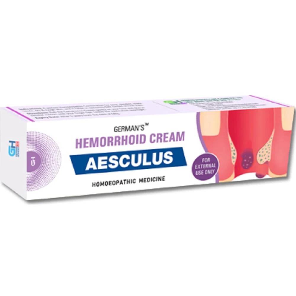 German Homeo Care & Cure Aesculus Hemorrhoid Cream (25g) German Homeo Care & Cure Aesculus Hemorrhoid Cream (25g)