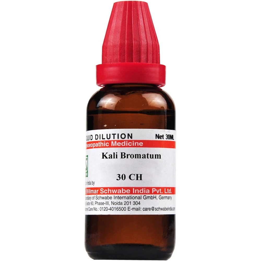 Willmar Schwabe India Kali Bromatum 30 CH (30ml) Willmar Schwabe India Kali Bromatum 30 CH (30ml)