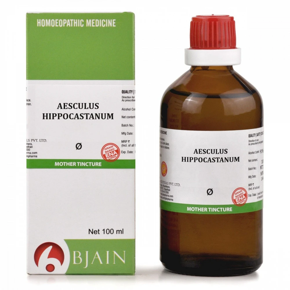 B Jain Aesculus Hippocastanum 1X (Q) (100ml) B Jain Aesculus Hippocastanum 1X (Q) (100ml)